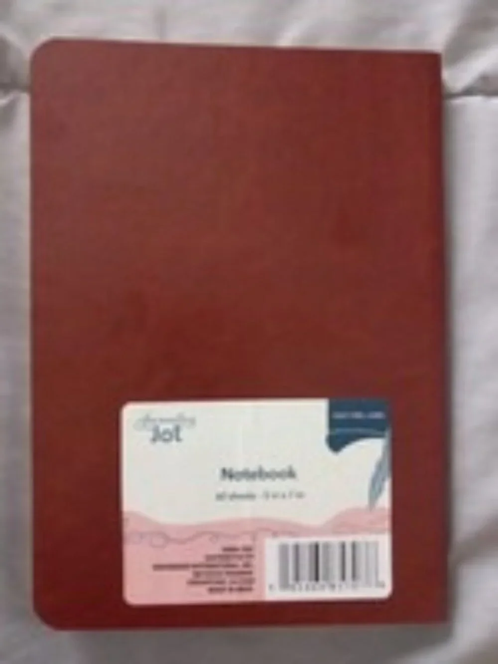 Tan Brown Leather Journal Notebook Field Notes Travel Diary Writing Book Rustic